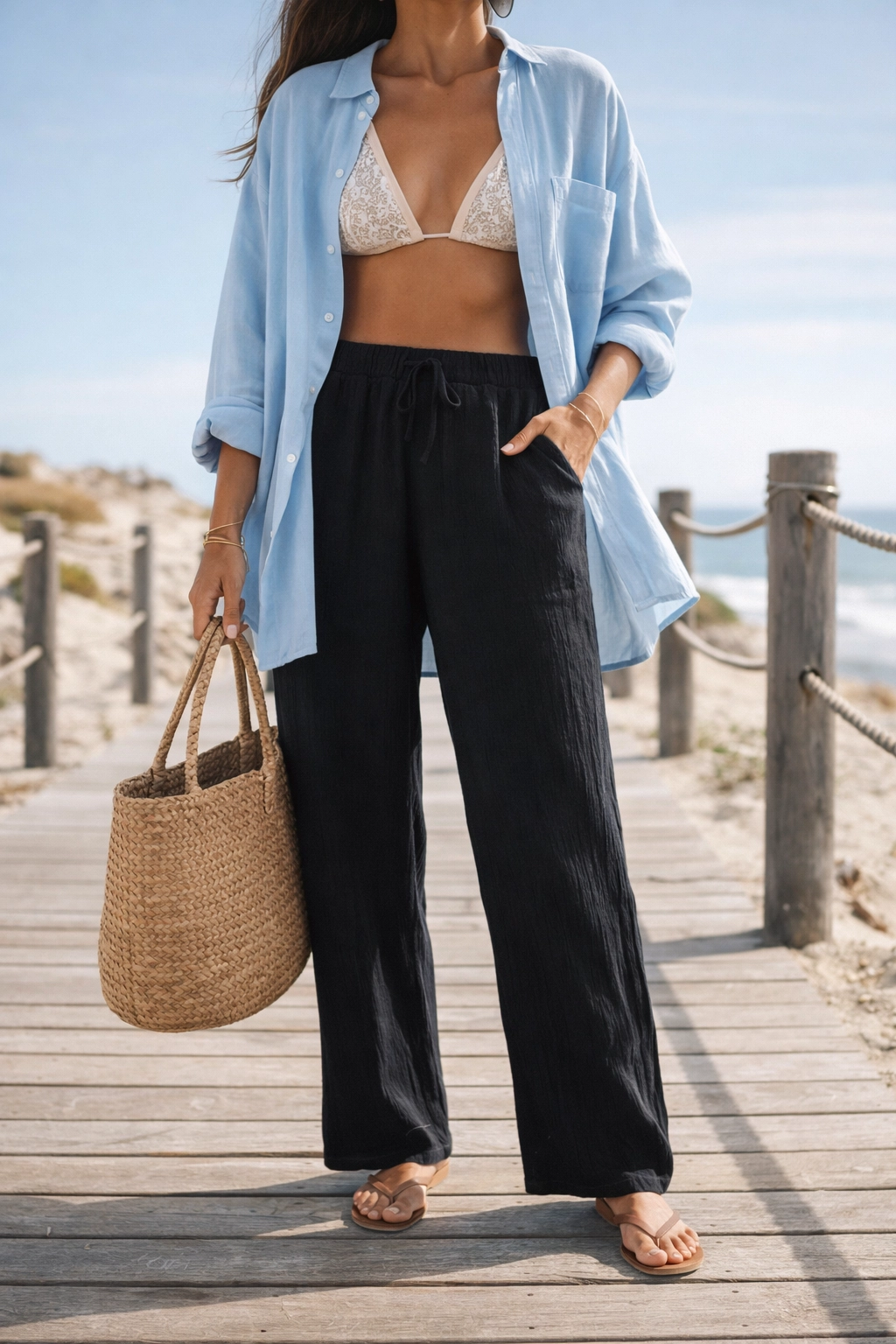 31345079 100% Cotton Pant