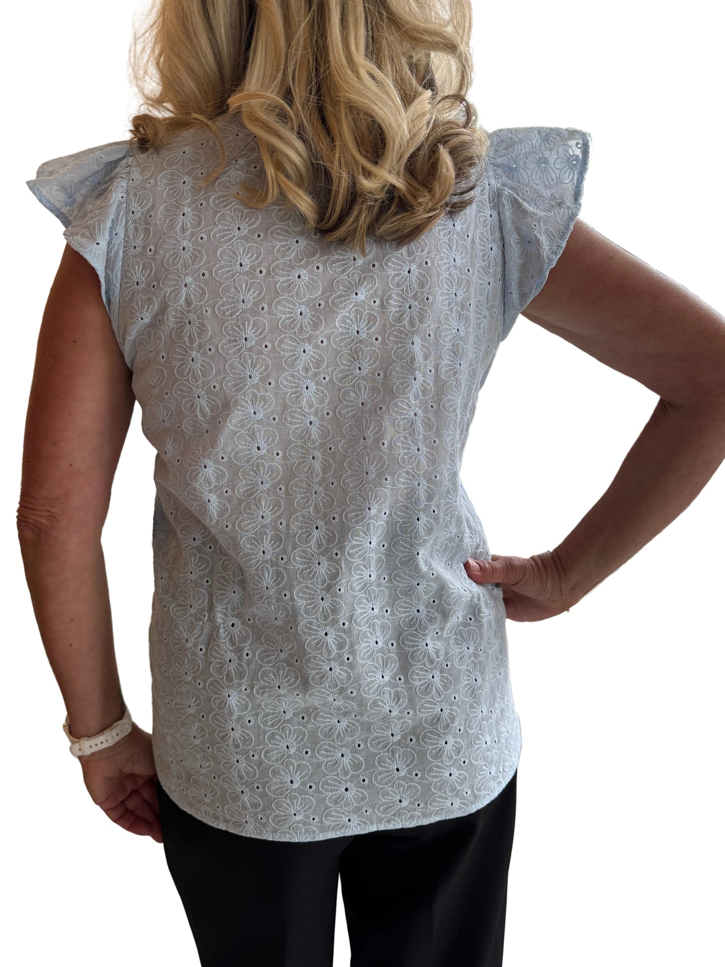 88375282 Top Butterfly Sleeve