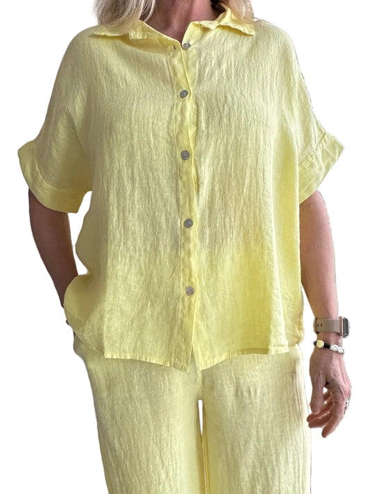 4-SS26200-9  Linen Top