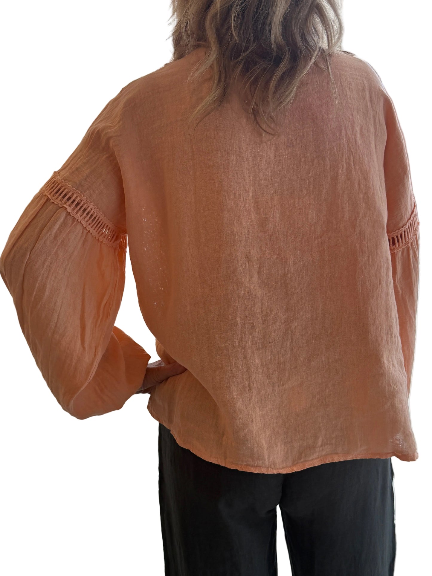 5-SS26226-4 Linen Top