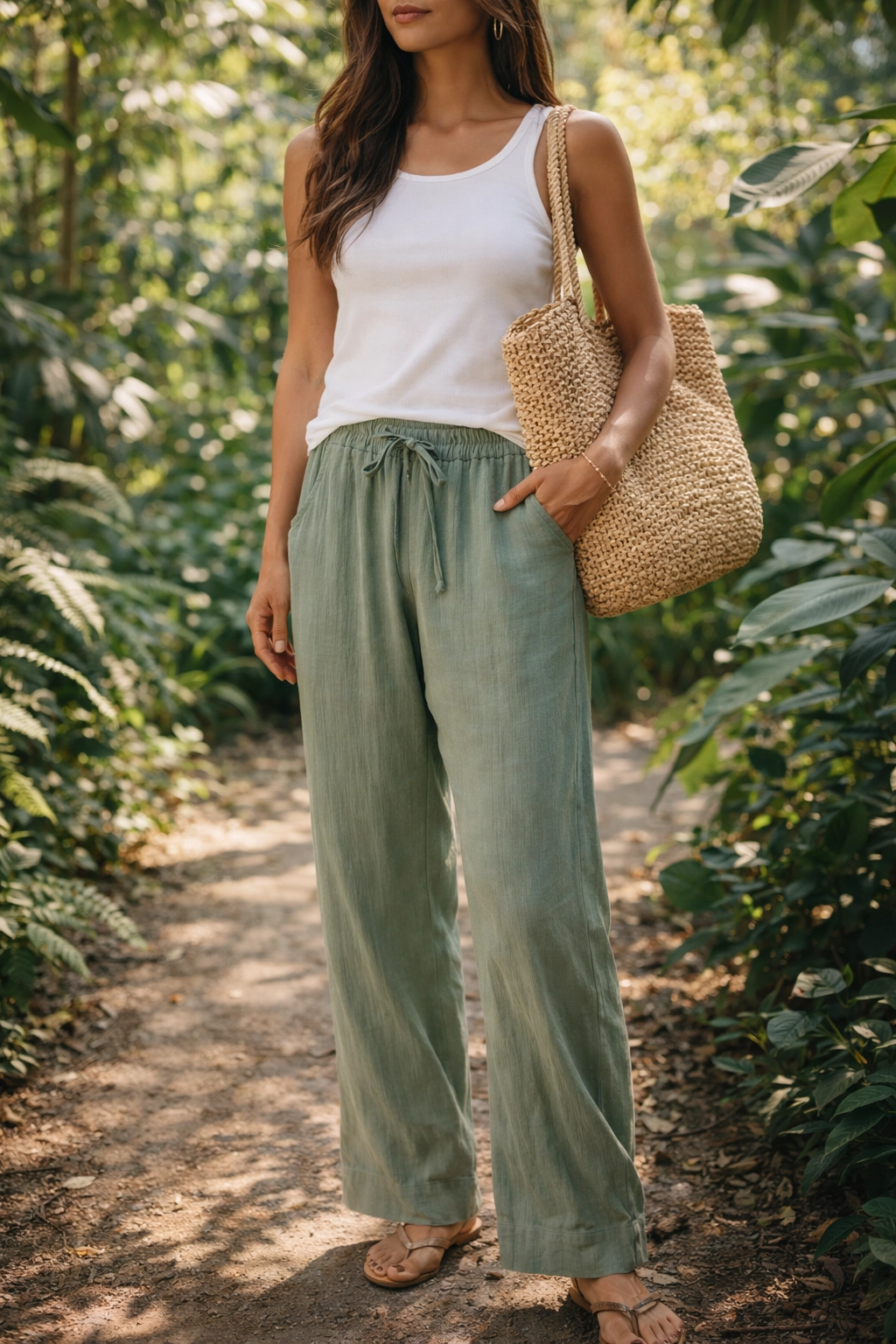 31345089 100% Cotton Pant