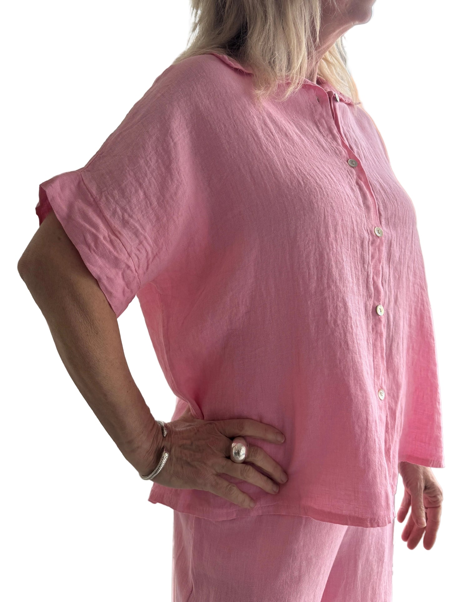 4-SS26200-9  Linen Top