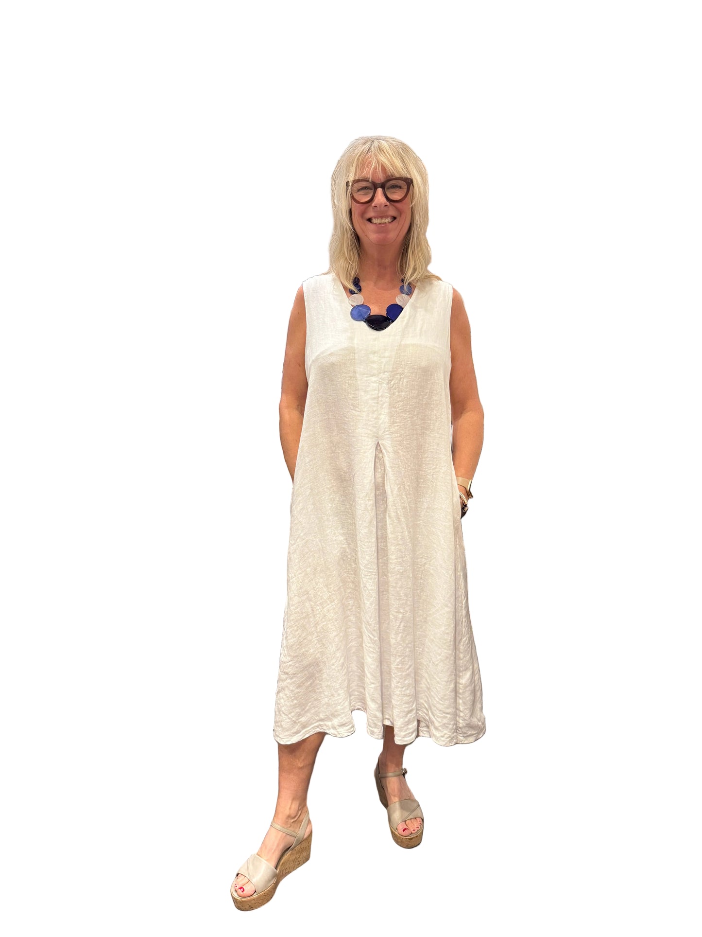 9623 Dress Linen