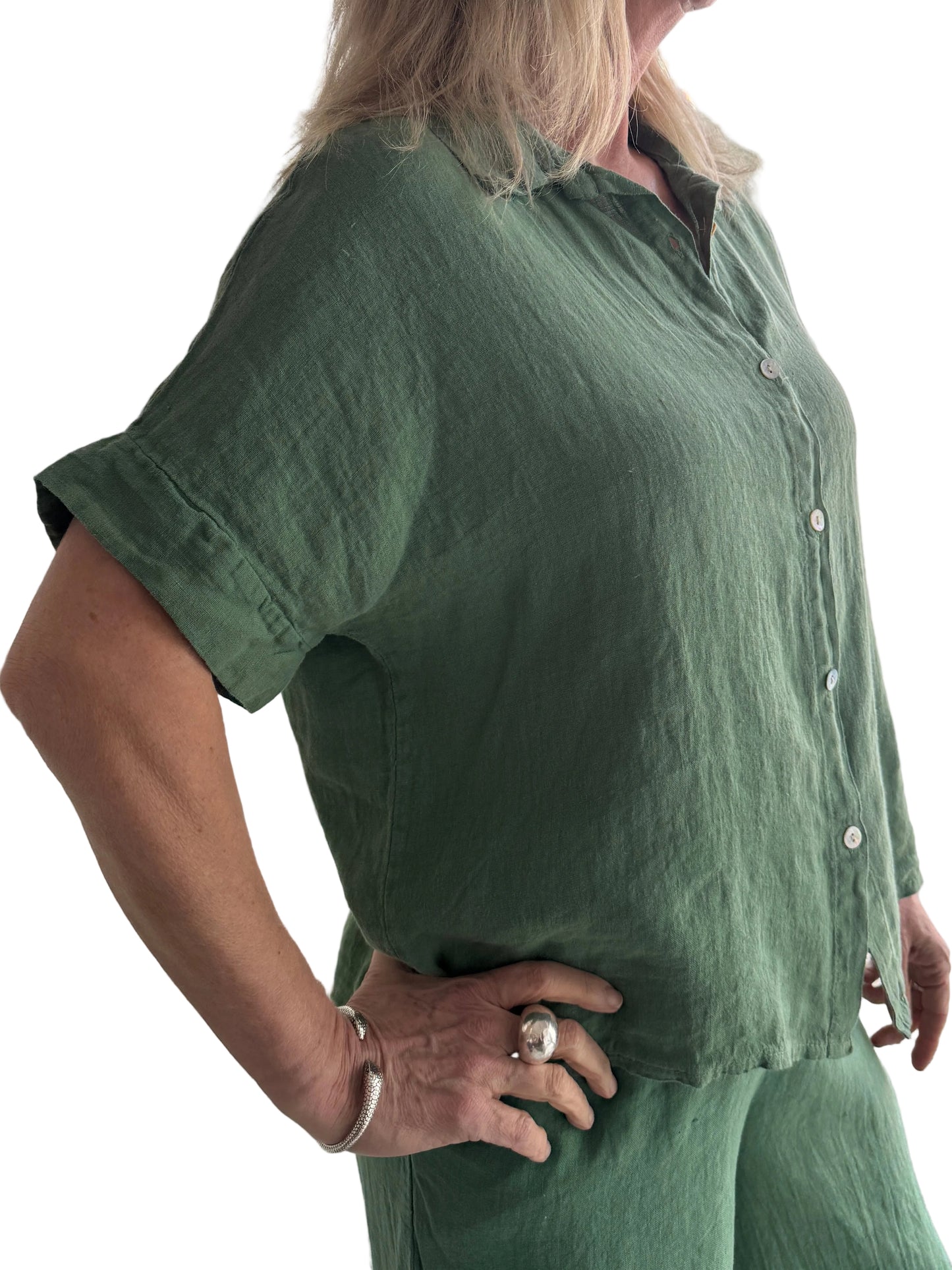 4-SS26200-9  Linen Top
