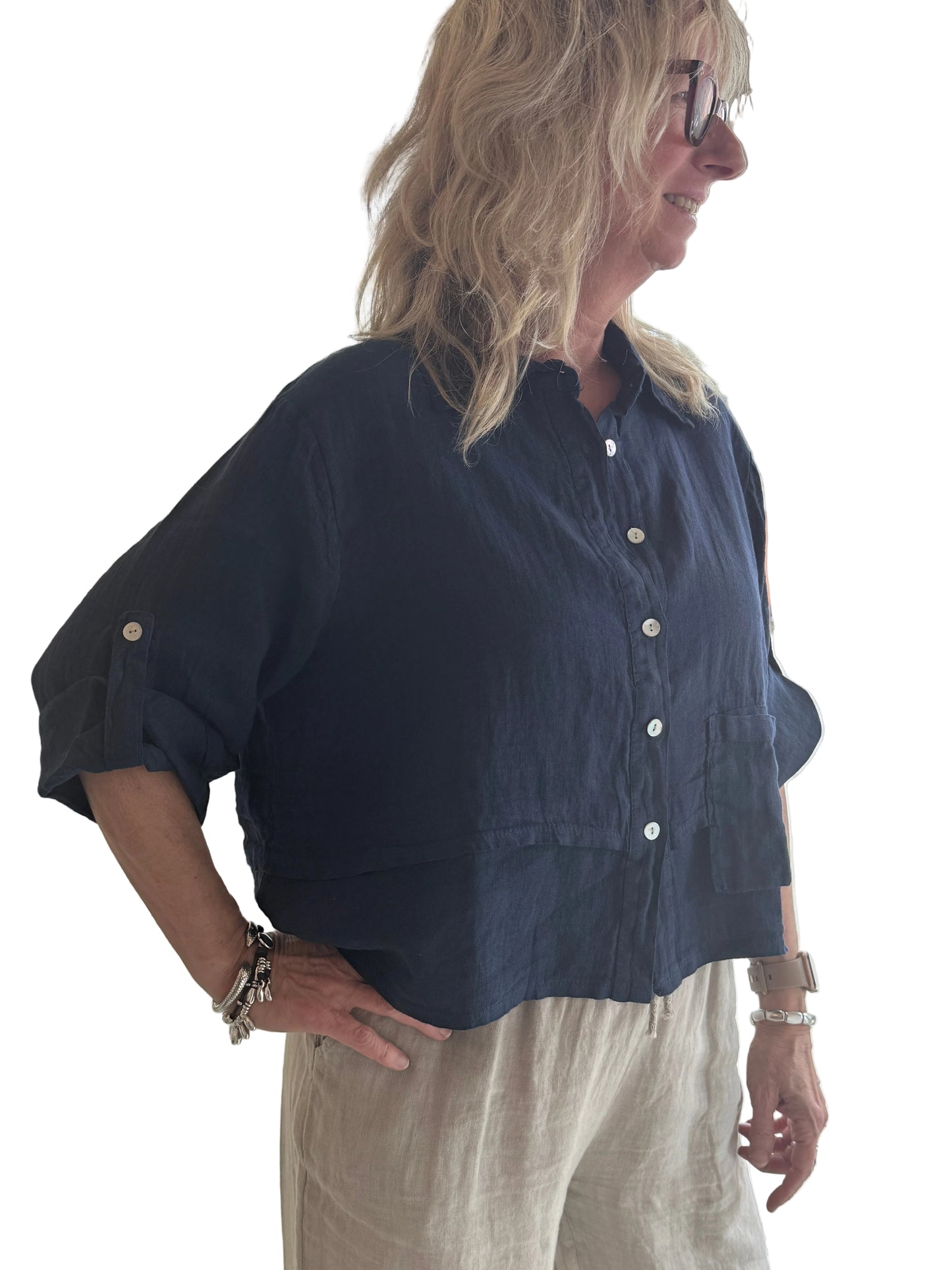 4-SS2602-9 Linen Top