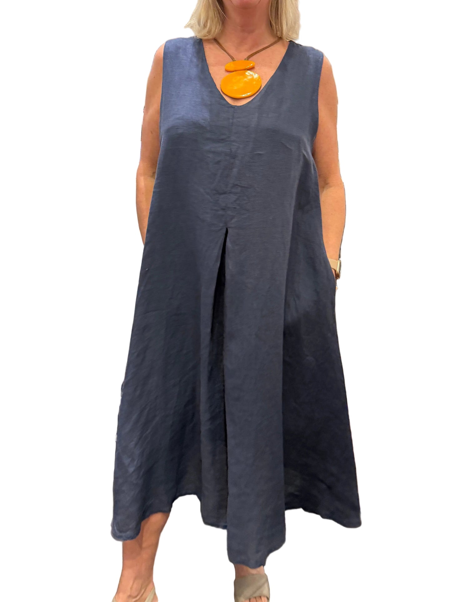 9623 Dress Linen