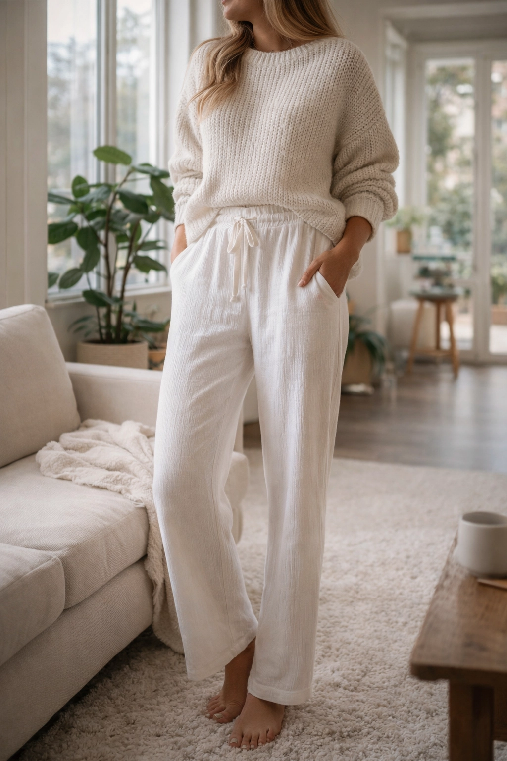 31345078 100% Cotton Pant