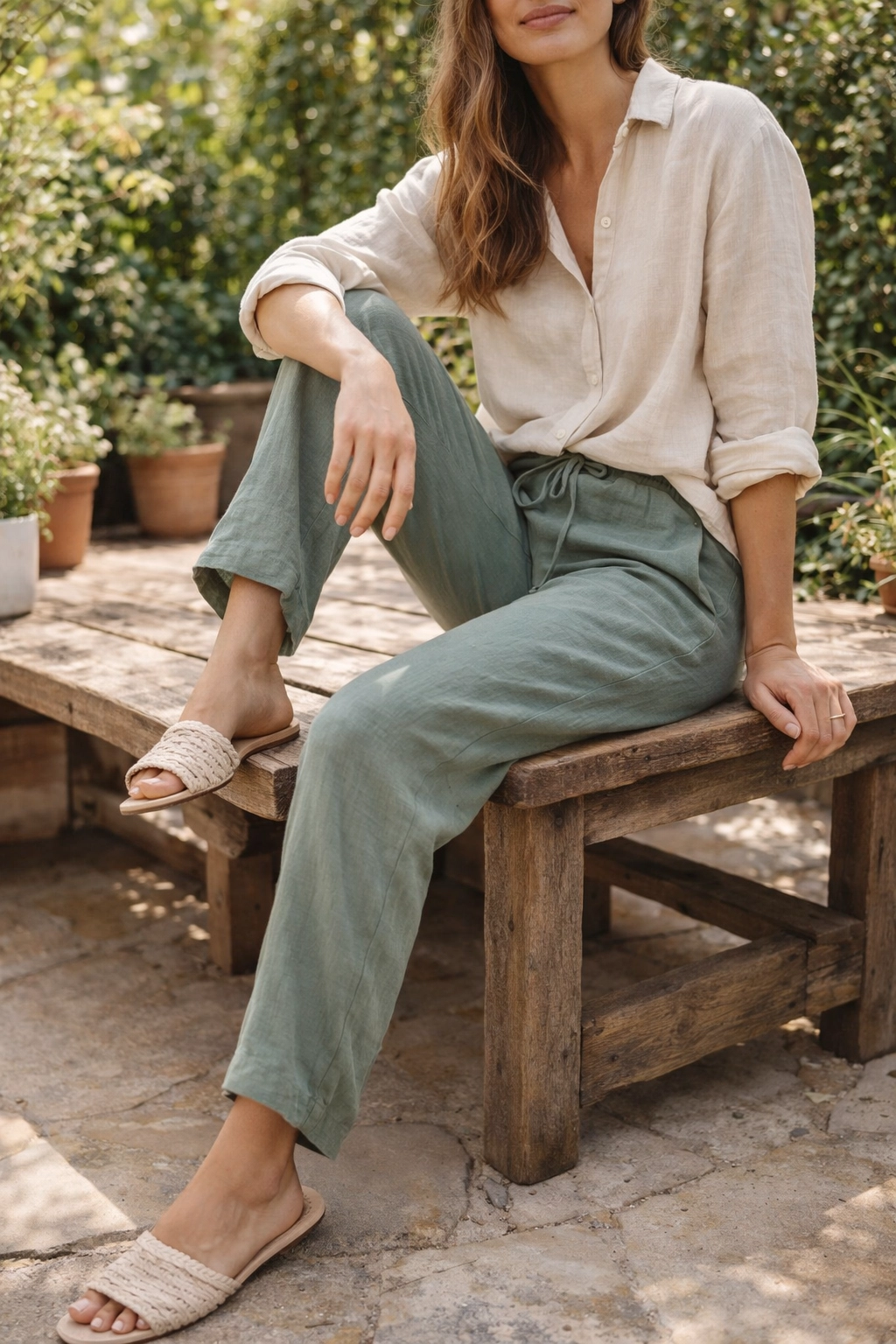 31345089 100% Cotton Pant