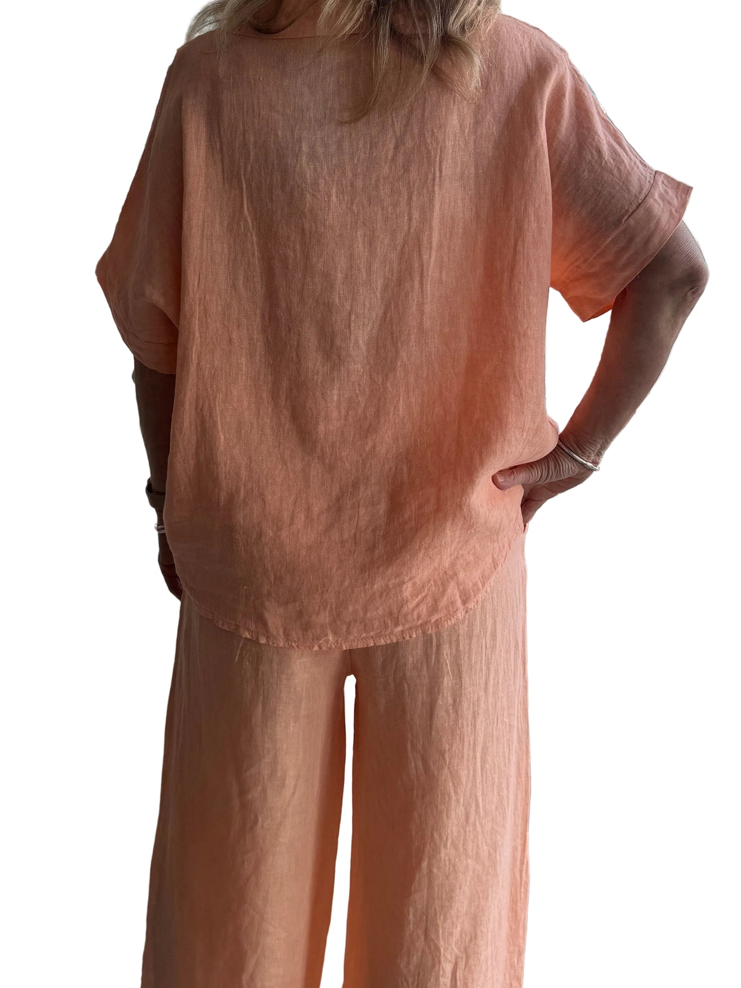 4-SS26200-9  Linen Top