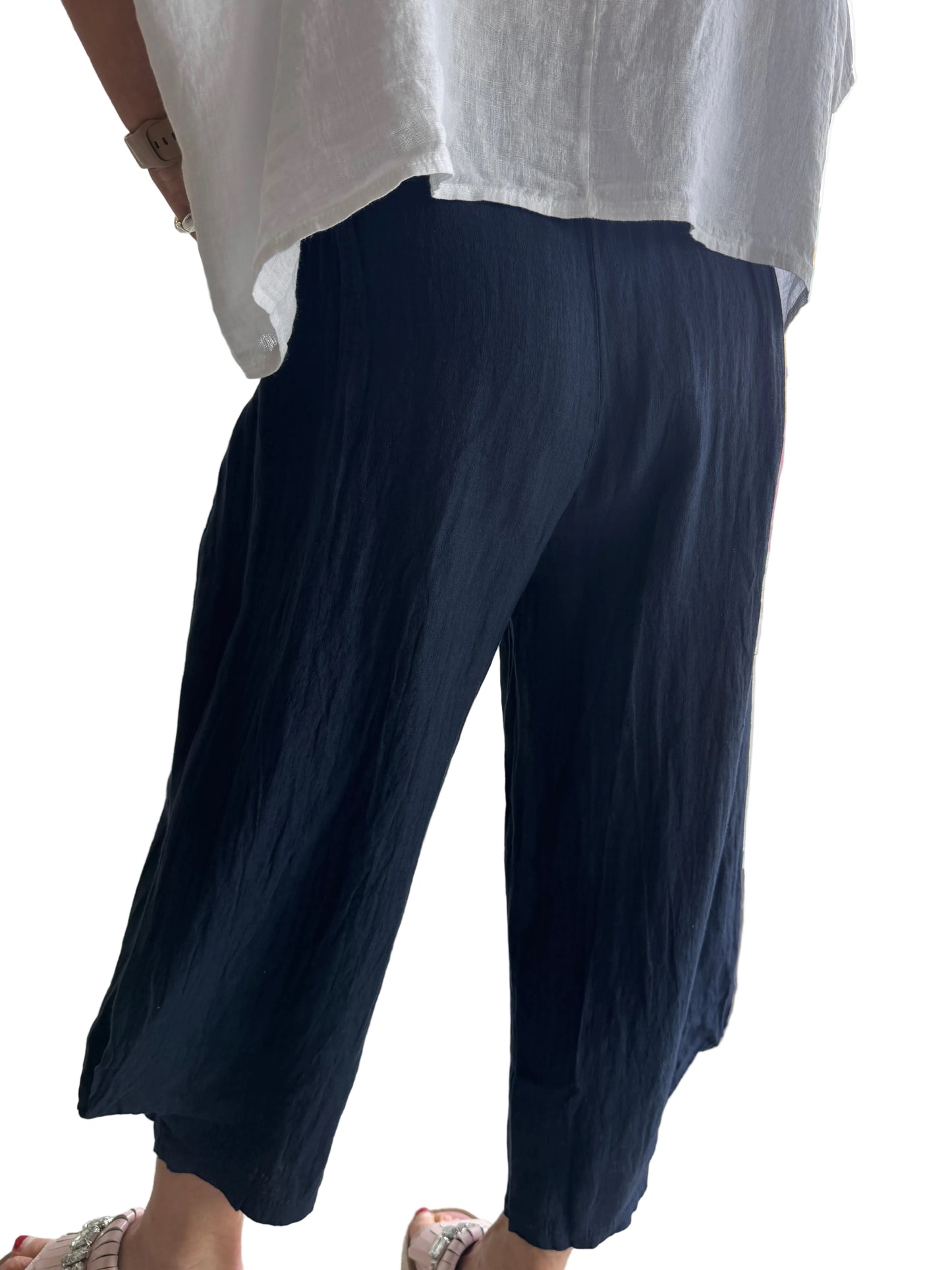 4-SS26122-9 Linen Pant