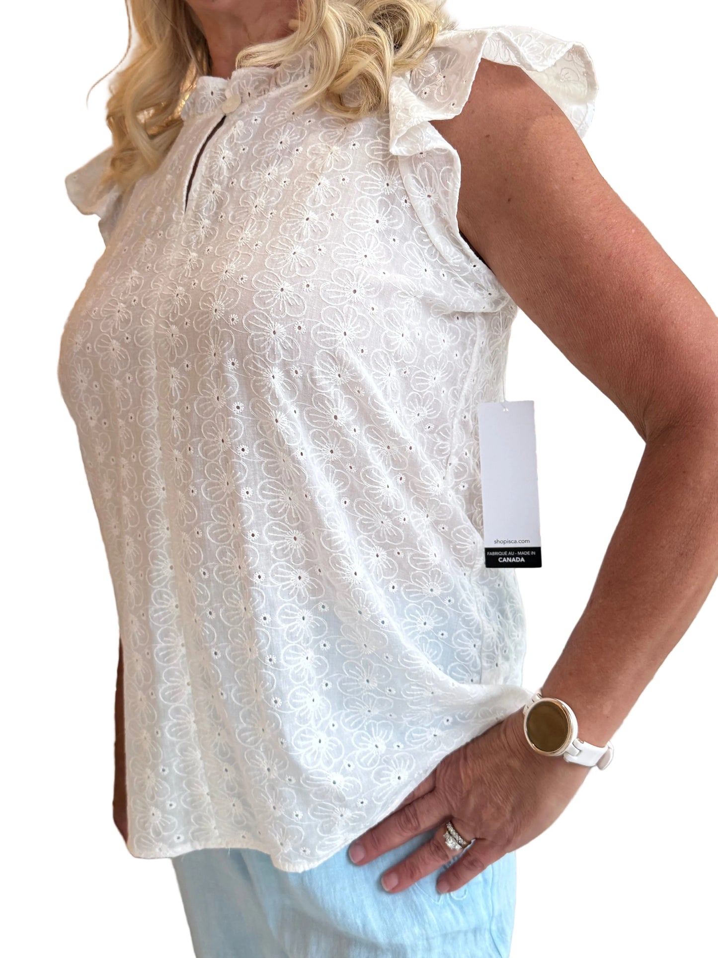 88375281 Butterfly Sleeve Top