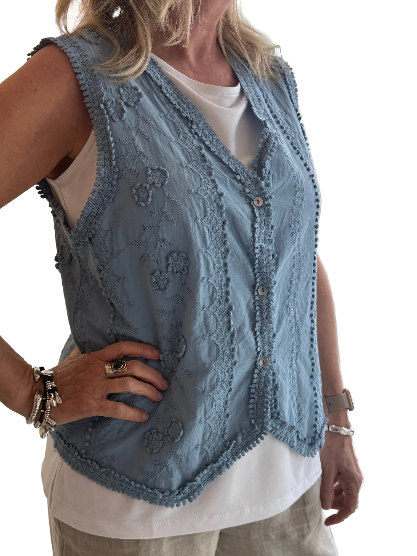 4-SS26228-9  100% Cotton Vest