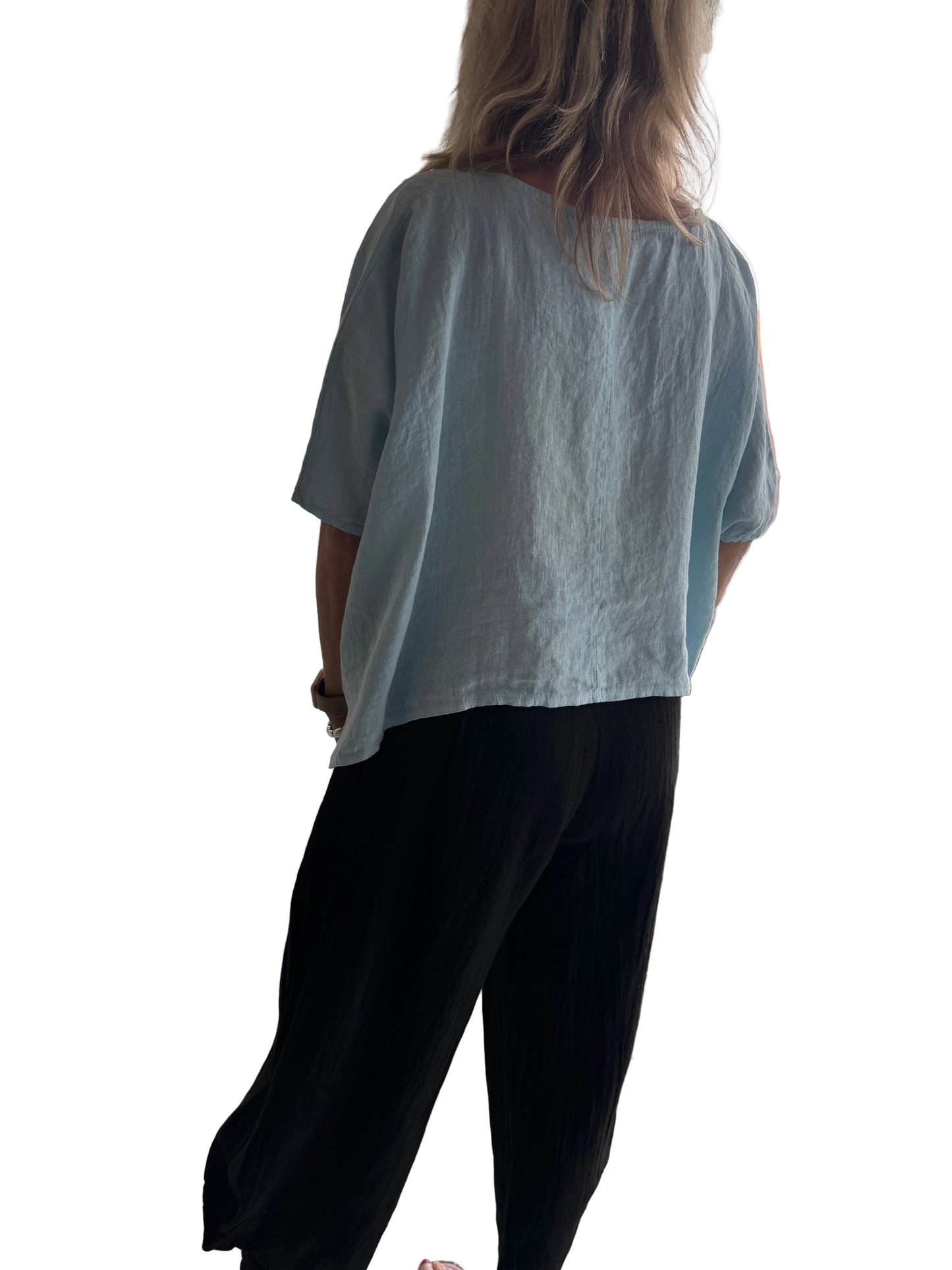 4-SS26122-9 Linen Pant